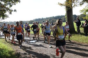 Vic Chapman starting the New Forest Half Marathon
